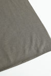 SWAYING/KNIT seamless three-quarter sleeve long skirt SW24SS2L15 gray green PS69